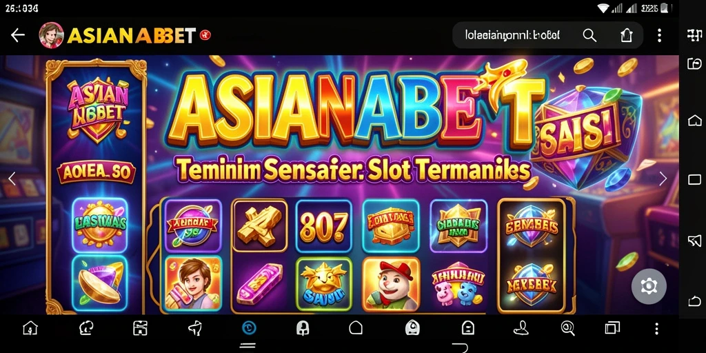 Screenshot gameplay ASIANABET menampilkan grafik slot yang memukau dan fitur menarik.