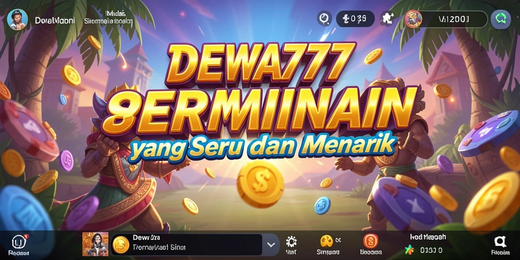 Tampilan menarik dari gameplay DEWA777 yang menantang.