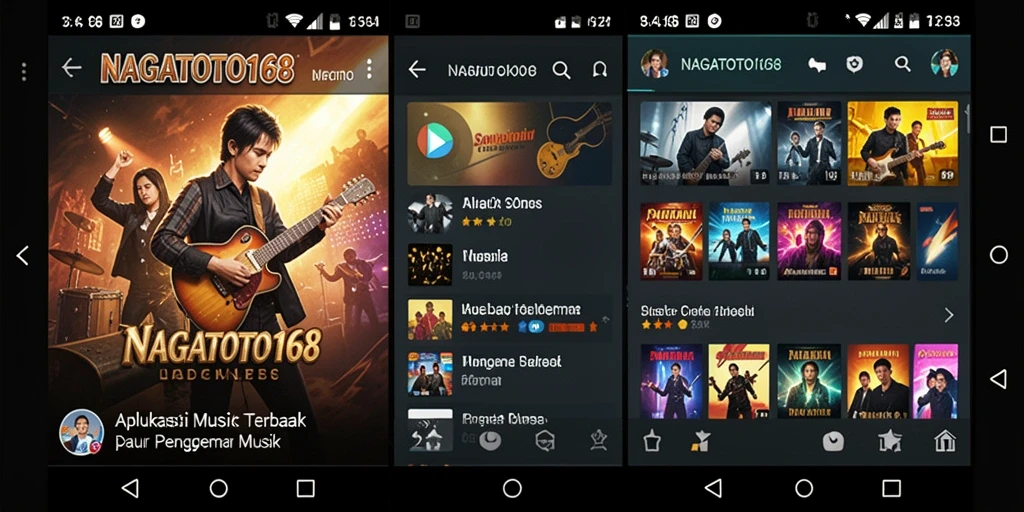 Screenshot gameplay NAGATOTO168 menampilkan keseruan dan tantangan musik.