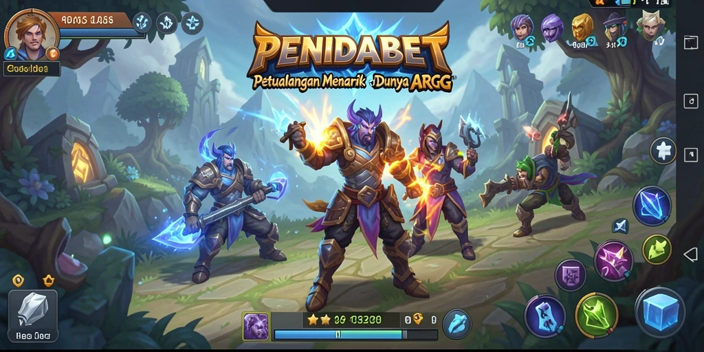 Gameplay seru PENIDABET dengan petualangan ARPG yang menantang.