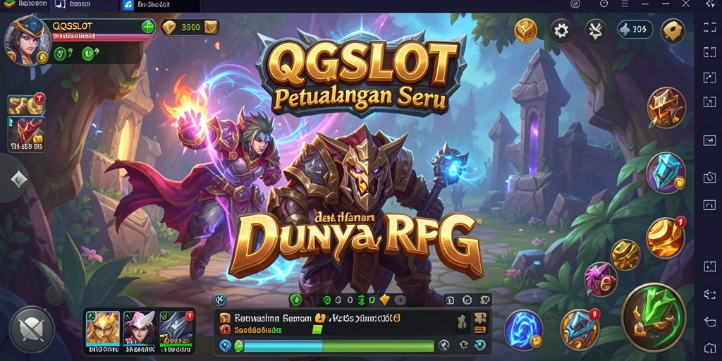 Tampilan gameplay menarik yang menunjukkan petualangan seru di QQSLOT.