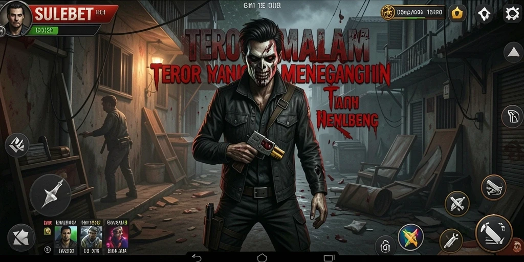 Tangkapan layar menampilkan suasana menegangkan di dalam game SULEBET.