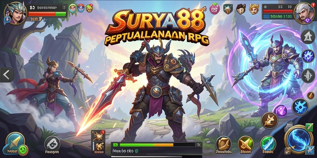 Tampilan gameplay SURYA88 yang menarik dan penuh aksi.